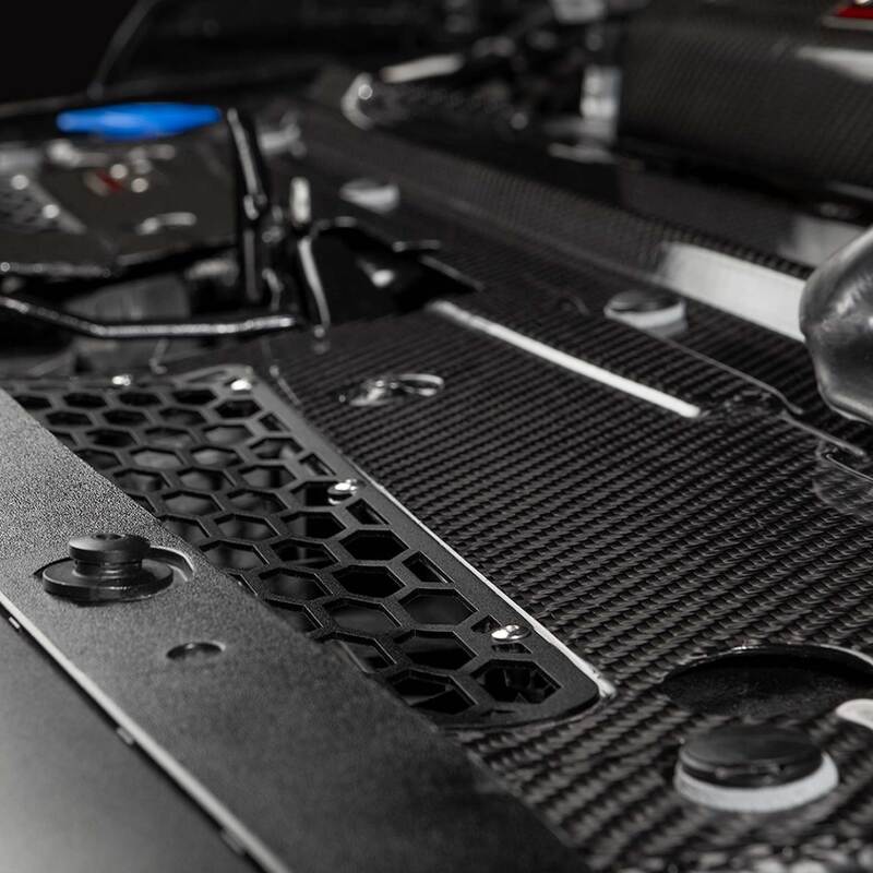 Cobb 21-23 Ford F-150 Ecoboost 3.5/2.7 Raptor/Tremor/Limited Redline Carbon Fiber Radiator Shroud