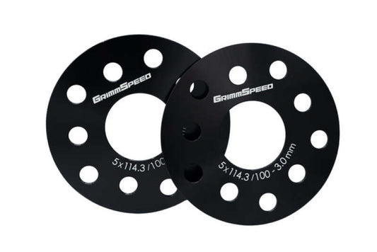 GrimmSpeed 5x100 and 5x114.3 3mm Wheel Spacer (Pair)