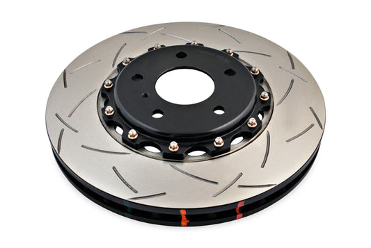 DBA 03-07 350Z / 03-04 G35 w/ Brembo Front Slotted 5000 Series 2 Piece Rotor Assembled w/ Black Hat