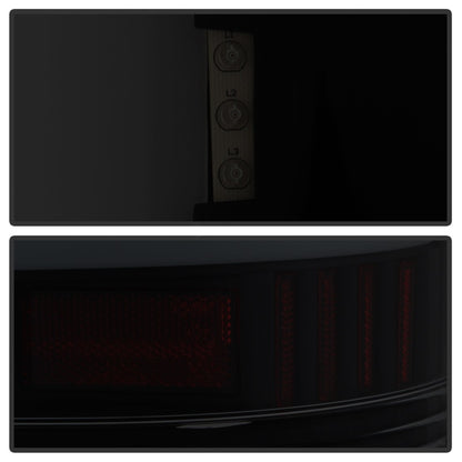 xTune 07-13 GMC Sierra 1500 LED Tail Lights - Black Smoke (ALT-ON-GS07-G2-LED-BSM)