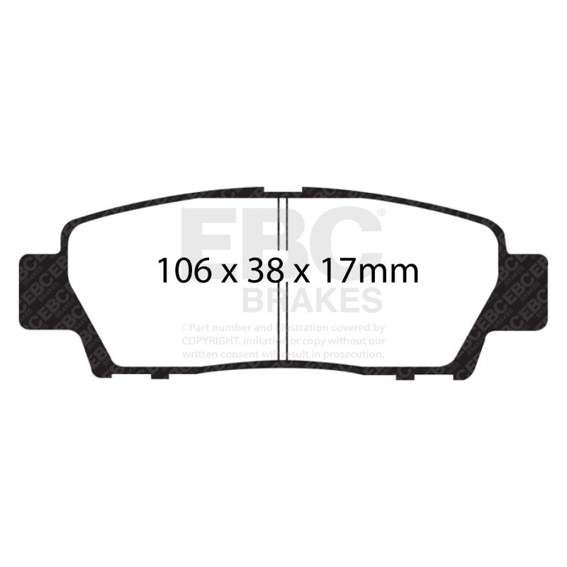 EBC 95-96 Toyota Avalon 3.0L Ultimax Rear Brake Pads