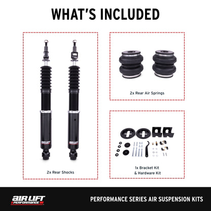 Air Lift 05-14 Audi A3 / 06-14 Volkswagen GTI Performance Rear Kit