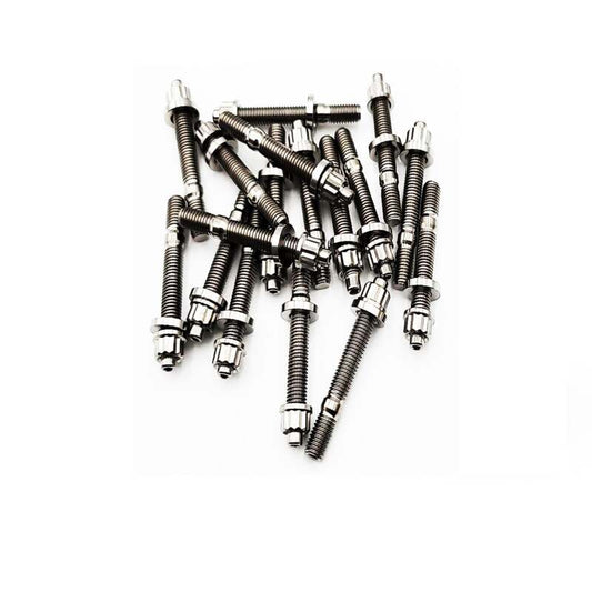 BLOX Racing Xtreme Titanium Studs M8x1.25x55mm 9 Piece Set