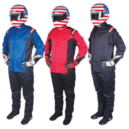 RaceQuip Blue Chevron-5 Jacket SFI-5 - Large