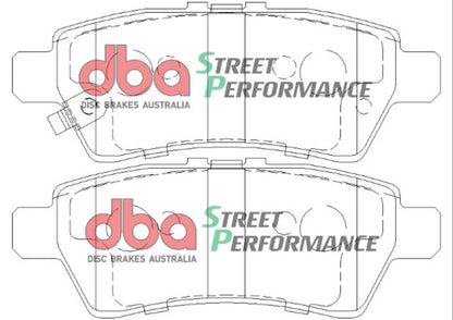 DBA 04-12 Nissan Pathfinder 4.0L SP Performance Rear Brake Pads