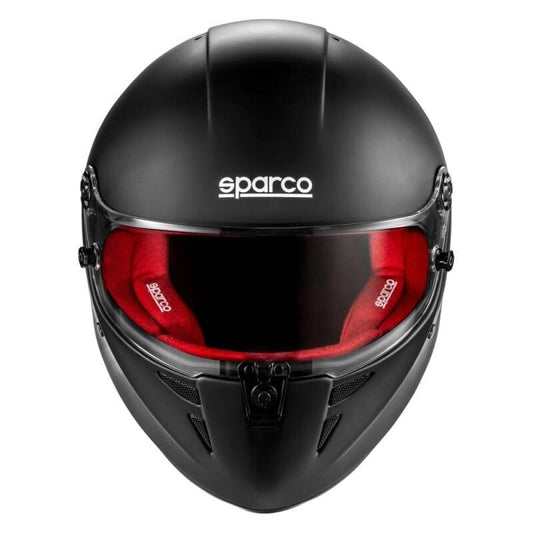 SPARCO Stealth RF Helmet - X Large - Matte Black/Red