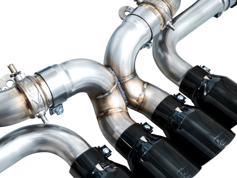 AWE Tuning 2023 C8 Corvette Z06 SwitchPath Cat-Back Exhaust - Diamond Black Tips