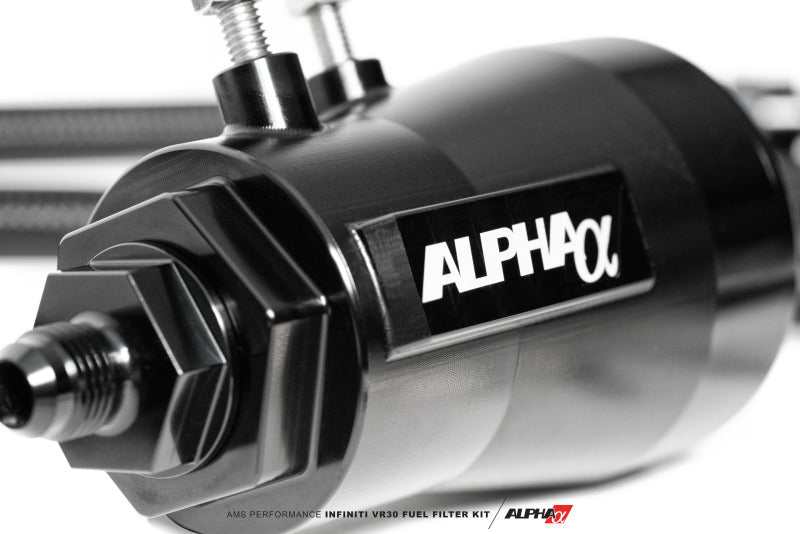 AMS Performance Infiniti Q50/Q60 Red Alpha Flex Fuel Filter Kit (Standalone / No AMS Flex Fuel Kit)