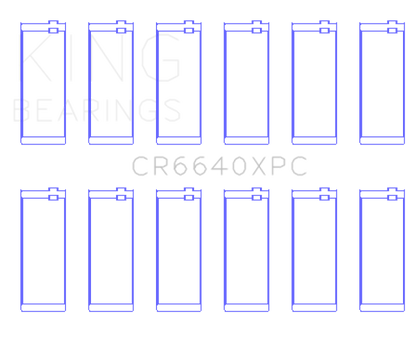 King Engine Bearings BMW M20/M50 2.0L/2.5L/2.7L (Size +.026mm) Connecting Rod Bearing Set