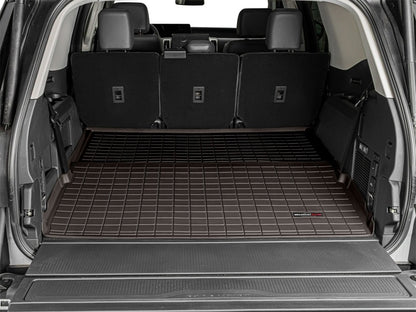 WeatherTech 25-26 Ford Expedition Trunk Cargo Liners - Cocoa