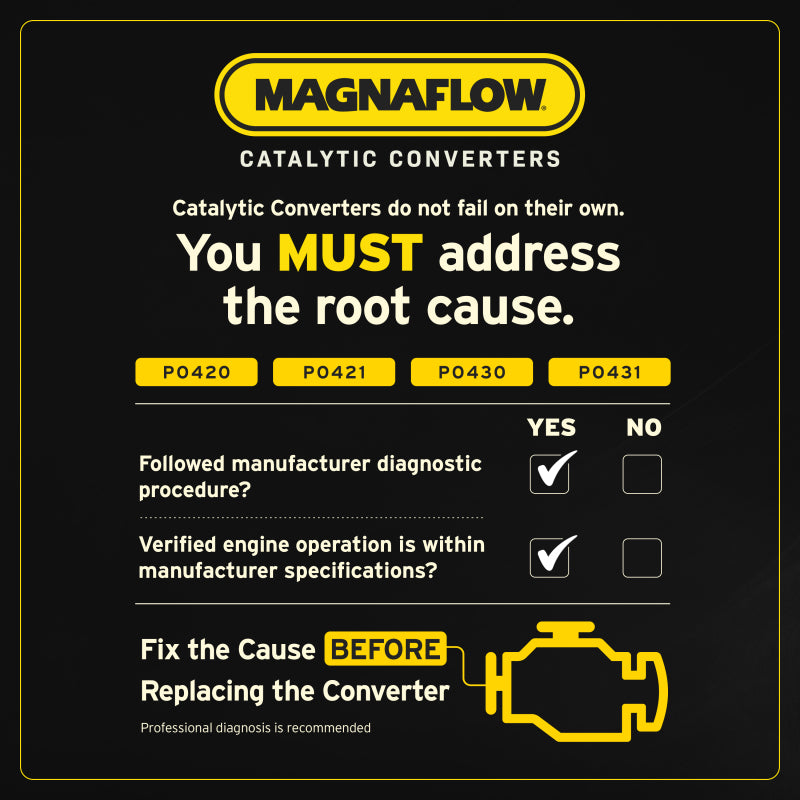 Magnaflow 16-19 Cadillac XTS/14-17 Chevy Impala 3.6L Calif Grade CARB Compliant DF Catalytic Conv
