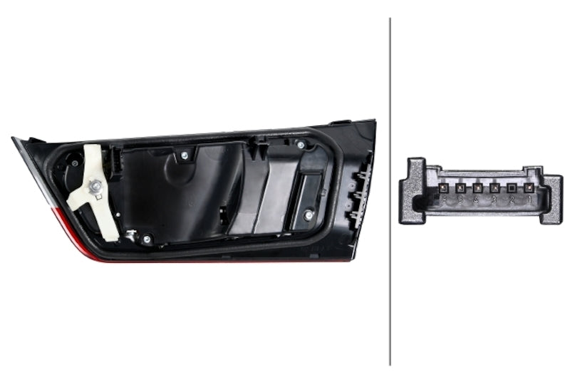 Hella 2019-2021 BMW 330i Left Tail Light