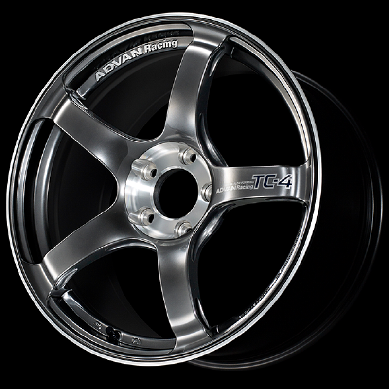 Advan TC-4 SE 16x7.0 / +31 Offset / 4x100 / 63mm Bore / Racing Hyper Black and Diamond Cut