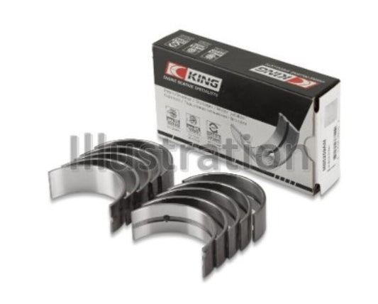 King Engine Bearings Honda D16A/Y/Z H22A4 F23A (Size +1.0mm) Main Bearing Set