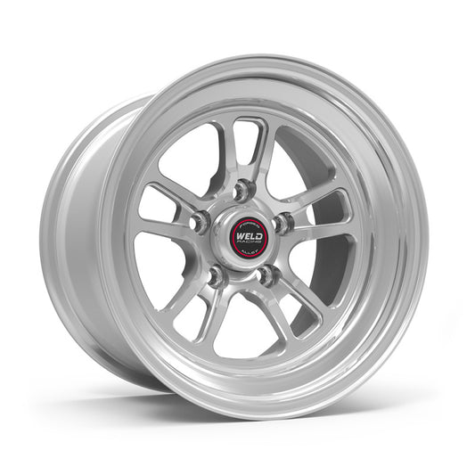 Weld S70 RT-S 15x8in / 5x120.65 BP / 3.5in. BS - Polished Center - Polished Shell Wheel