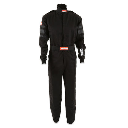 RaceQuip Black SFI-1 1-L Suit - XL
