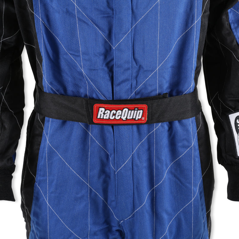 RaceQuip Blue Chevron-5 Suit SFI-5 - Large