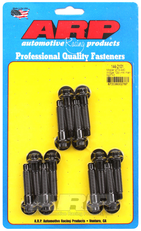 ARP Mopar 273-440 Wedge 12pt Intake Manifold Bolt Kit
