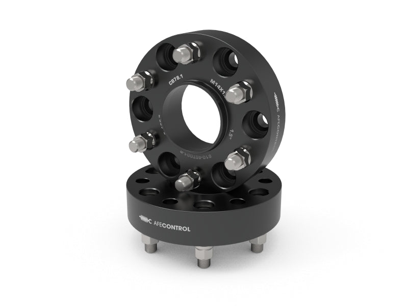 aFe CONTROL Wheel Spacers Chevrolet 1500 19-25 6x5.5mm CB 78.1mm 1-1/2 IN Thickness