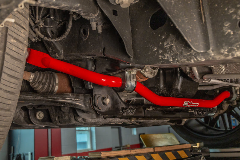 UMI Performance 21-24 Ford F-150 1 3/8in Solid Front Sway Bar - Red