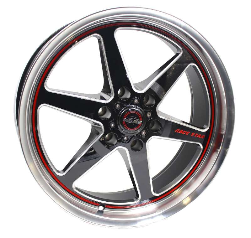 Race Star 93 Truck Star 20x10 6x135BF 6.46BS Black/Machined Wheel