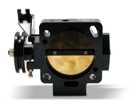 BLOX Racing 87mm Billet Throttle Body - Mustang 5.0 - Black Anodized