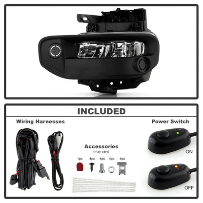 Spyder 19-22 Dodge Ram 1500 OEM Full LED Fog Lights W/Universal Switch
