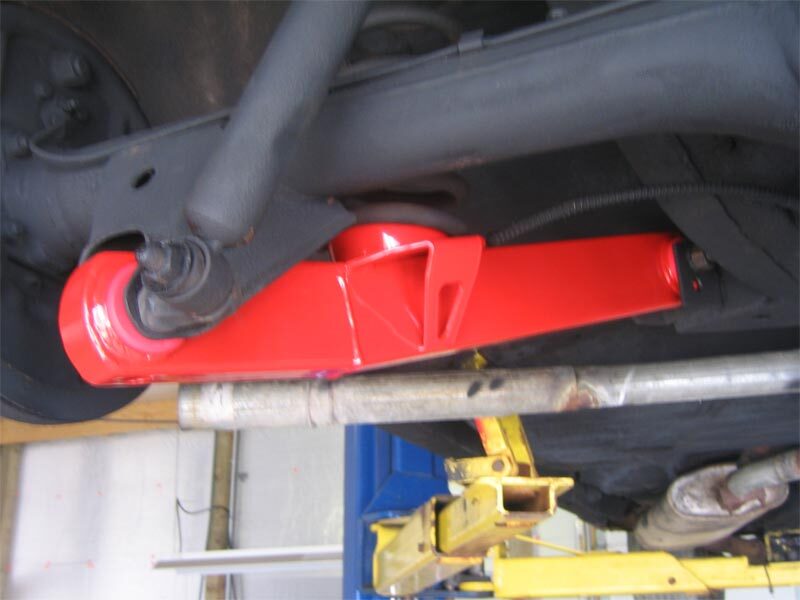 UMI Performance 59-64 GM B-Body Rear Suspension Kit 4-Link- Chevy only - Red