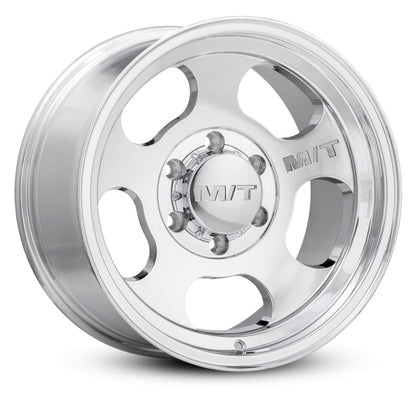 Mickey Thompson Canyon Polished Wheel - 17X9 6X120 BP 4.76in BS -6 Offset 67mm Bore - 274635