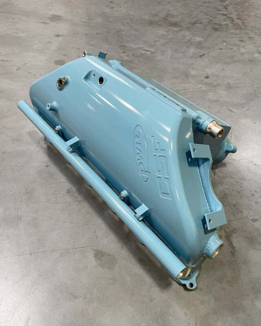 CSF BMW M2/M3/M4 S58 (G8X) Charge-Air Cooler Manifold - Snow Blue