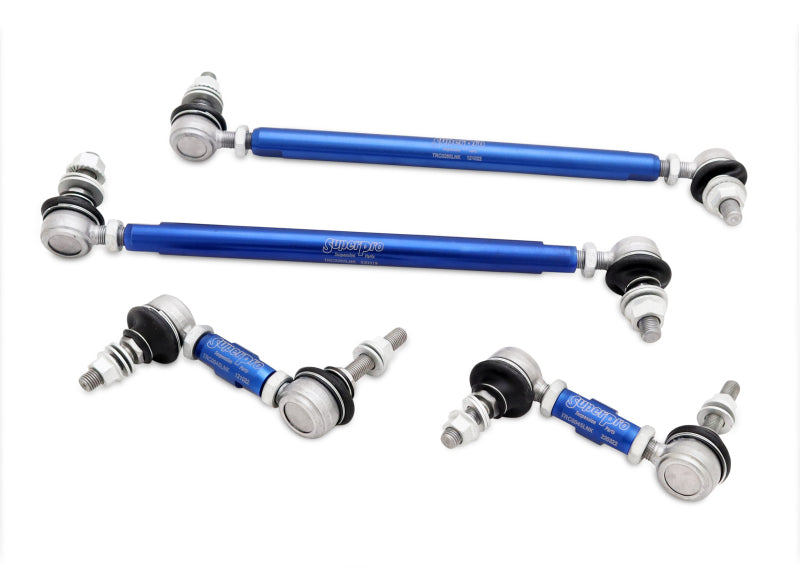 SuperPro 06-13 Audi A3 HD Adjustable End Link Set (TRC12265 + TRC1045L)