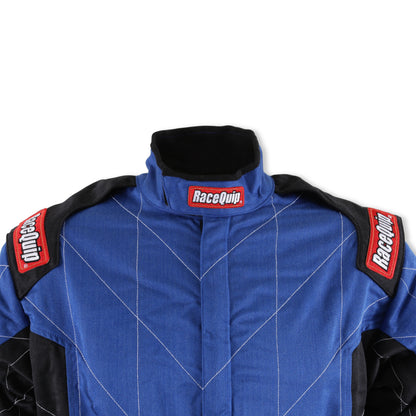 RaceQuip Blue Chevron-5 Suit SFI-5 - M Tall