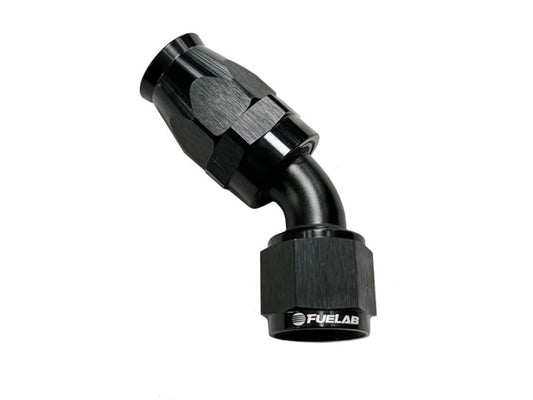 Fuelab PTFE Swivel Hose End Fitting - 45 Degree - 10AN