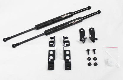 GReddy 08-11 Mitsubishi Evo X CZ4A Engine Hood Lifter Kit (Designed for OEM weight hoods.)