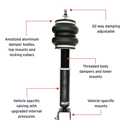 Air Lift Performance 14-24 Infiniti Q50 Air Suspension Rear Kit