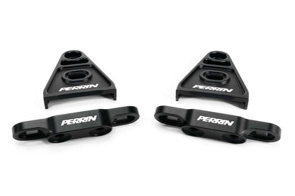 PERRIN 15+ Subaru WRX/STI High-Lift Hood Brackets (Black)