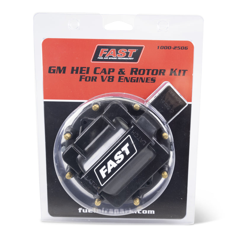 Fast Cap/Coil/Cover Kit, Hei Distributor, Black