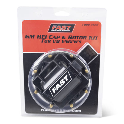 Fast Cap/Coil/Cover Kit, Hei Distributor, Black
