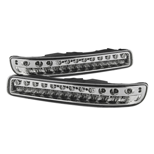 Xtune GMC Sierra 99-06 Full LED Bumper Lights Chrome CBL-JH-GS99-LED-C