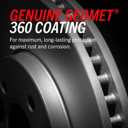 Power Stop 23-25 Lexus RC350 Rear Evolution Coated Rotor