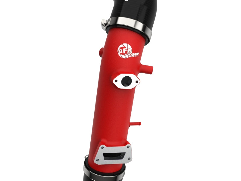 AFE 19-22 Hyundai Veloster N BladeRunner Aluminum Hot & Cold Charge Pipe Kit - Red