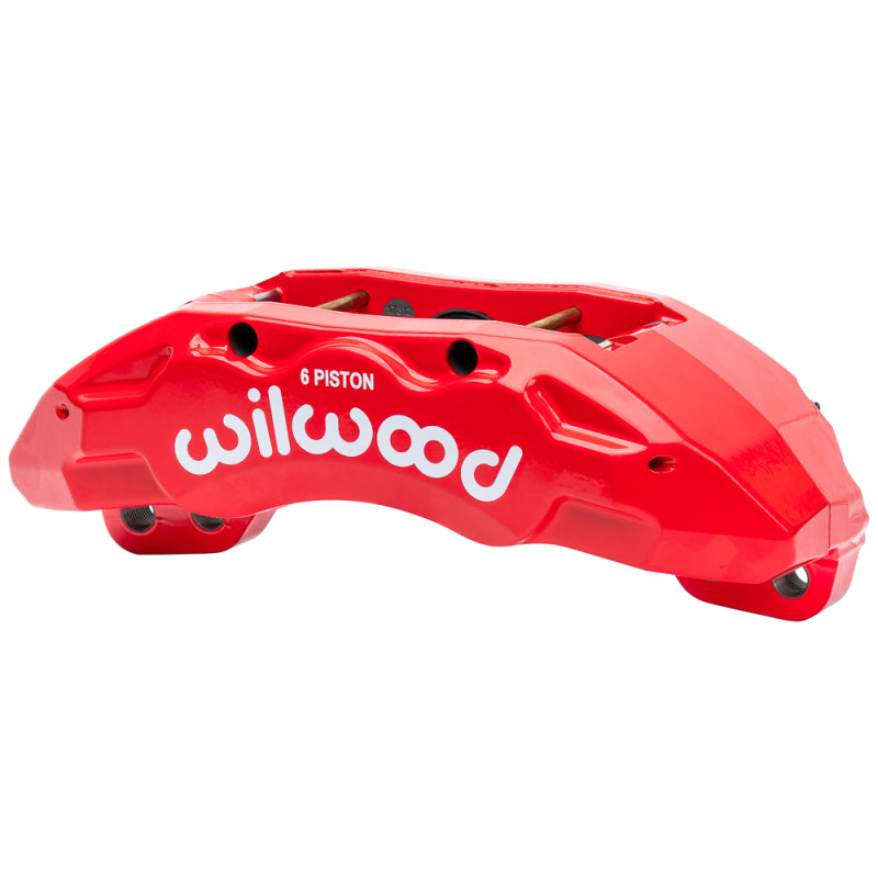 Wilwood caliper TX6-DM ford F250/F350 23-UP 2.00 /1.88/1.88 1.50 rotor R/H red