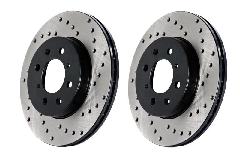 Centric 08-09 BMW M3 (E92) Left Front Drilled Rotor