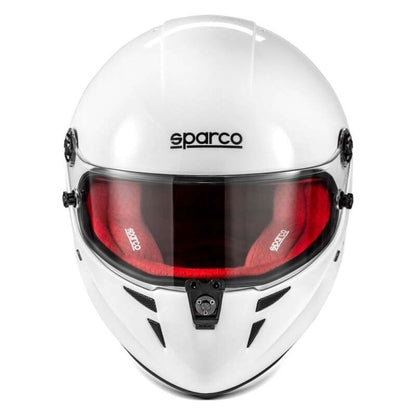 Sparco Stealth RF Helmet - Medium - White/Red