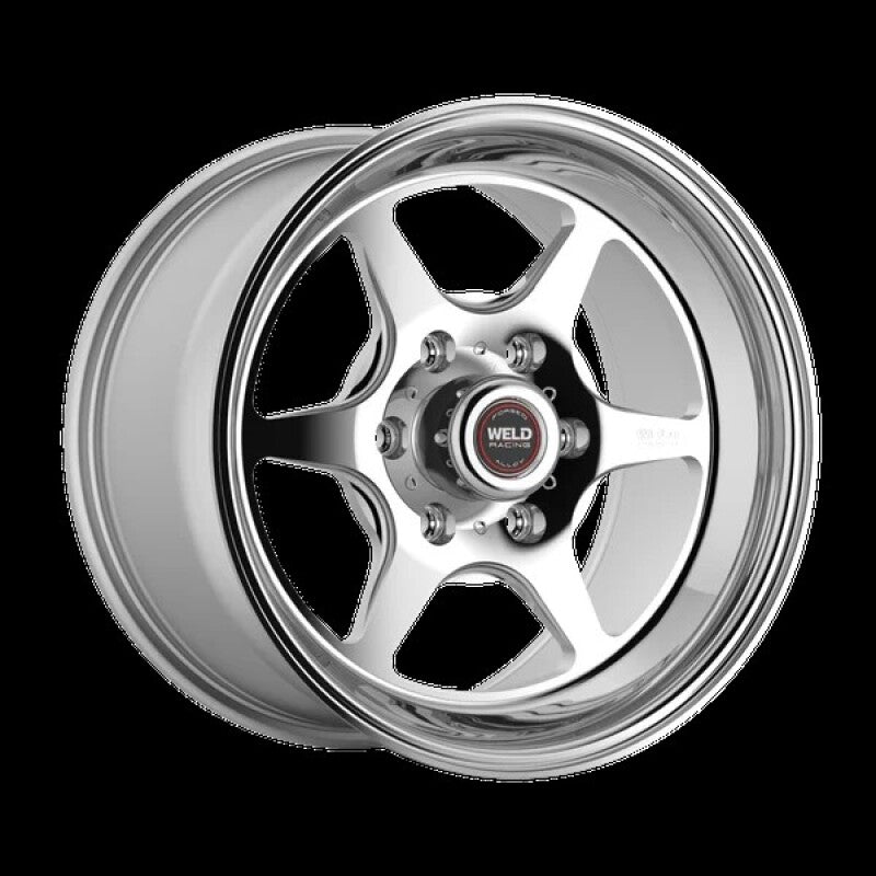 Weld S76 17x6 / 5x4.75 BP / 3.5in. BS Polished Wheel (Low Pad) - Non-Beadlock