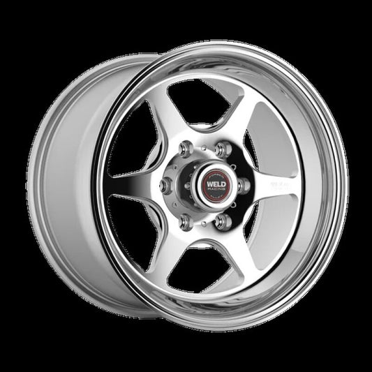 Weld S79 HD S79 17x9.5in / 6x139.7 BP / 5.7in BS Polished Center - Polished Shell Wheel