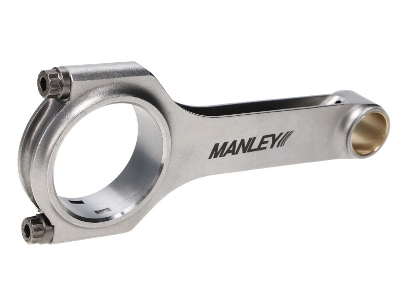 Manley Chrysler LS1 H Beam Connecting Rod Set  ARP 2000 3/8in w/ .927in Bushed Wrist Pins (Set of 8)