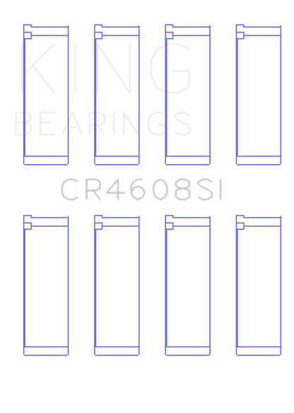 King Engine Bearings Toyota 2Zz-Ge (Size +0.50mm) Connecting Rod Bearing Set