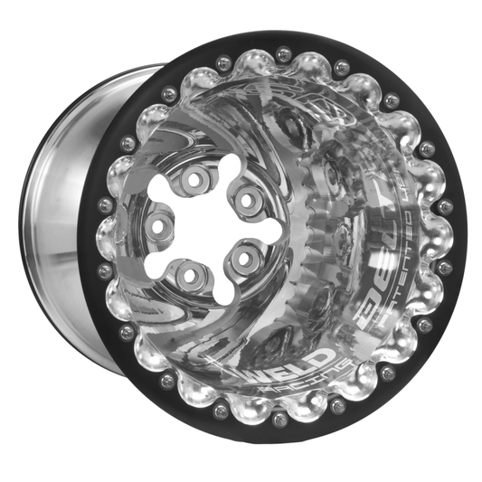 Weld Delta-1 TA 16x16 / 5x5.5 / 4 BS / 3.5 HB - Polished - Polished DBL Wheel