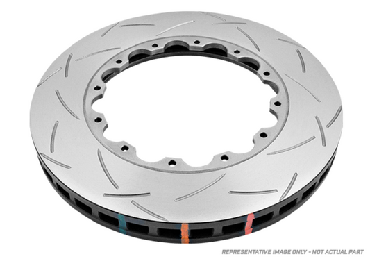 DBA 05-10 Ford Mustang GT Front 5000 Series Slotted Ring